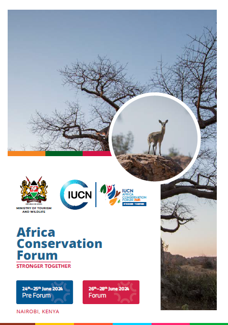 IUCN Africa Conservation Forum Brochure EN Cover