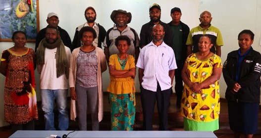 The IUCN Kiwa Goroka awareness and training resilience.