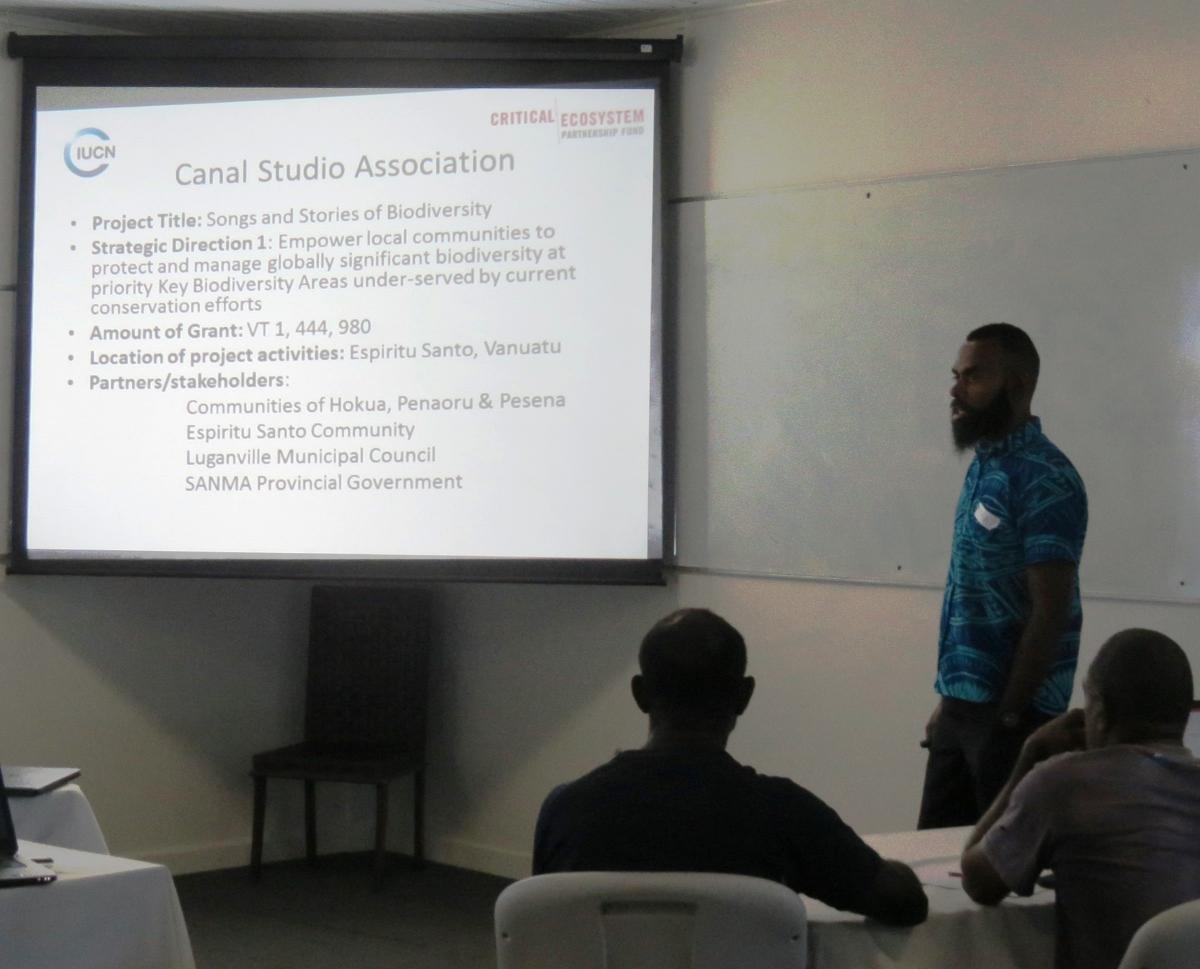 Presentations on CEPF funded work by grantees - Canal Studio Association