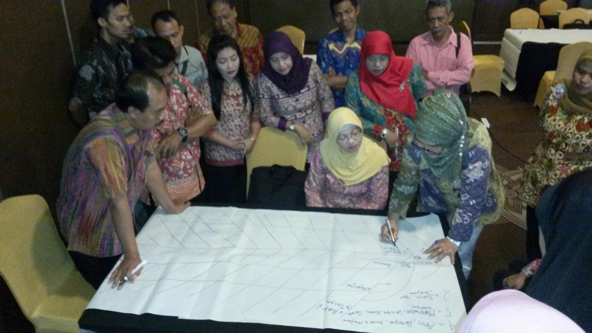 Indra Kertati explains PROBA analysis for government officials in East Kalimantan 