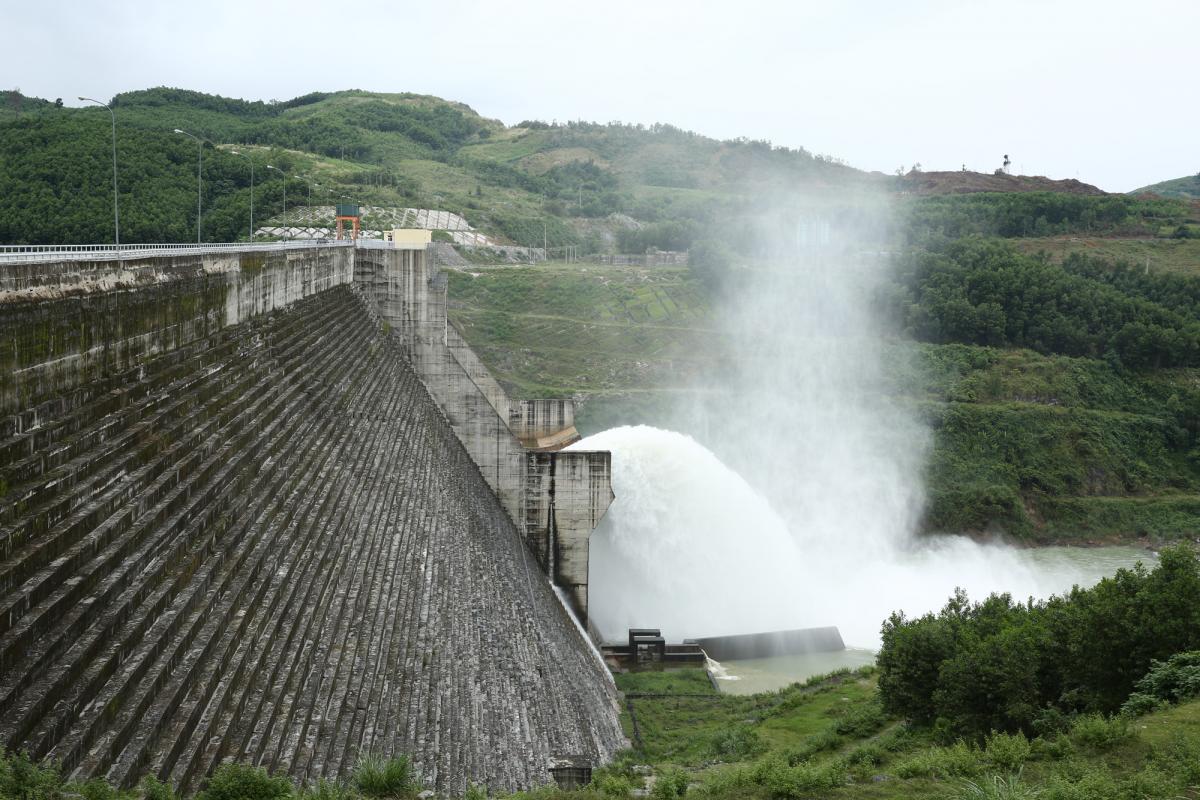Song Tranh hydropower plant 2 in Quang Nam Province 