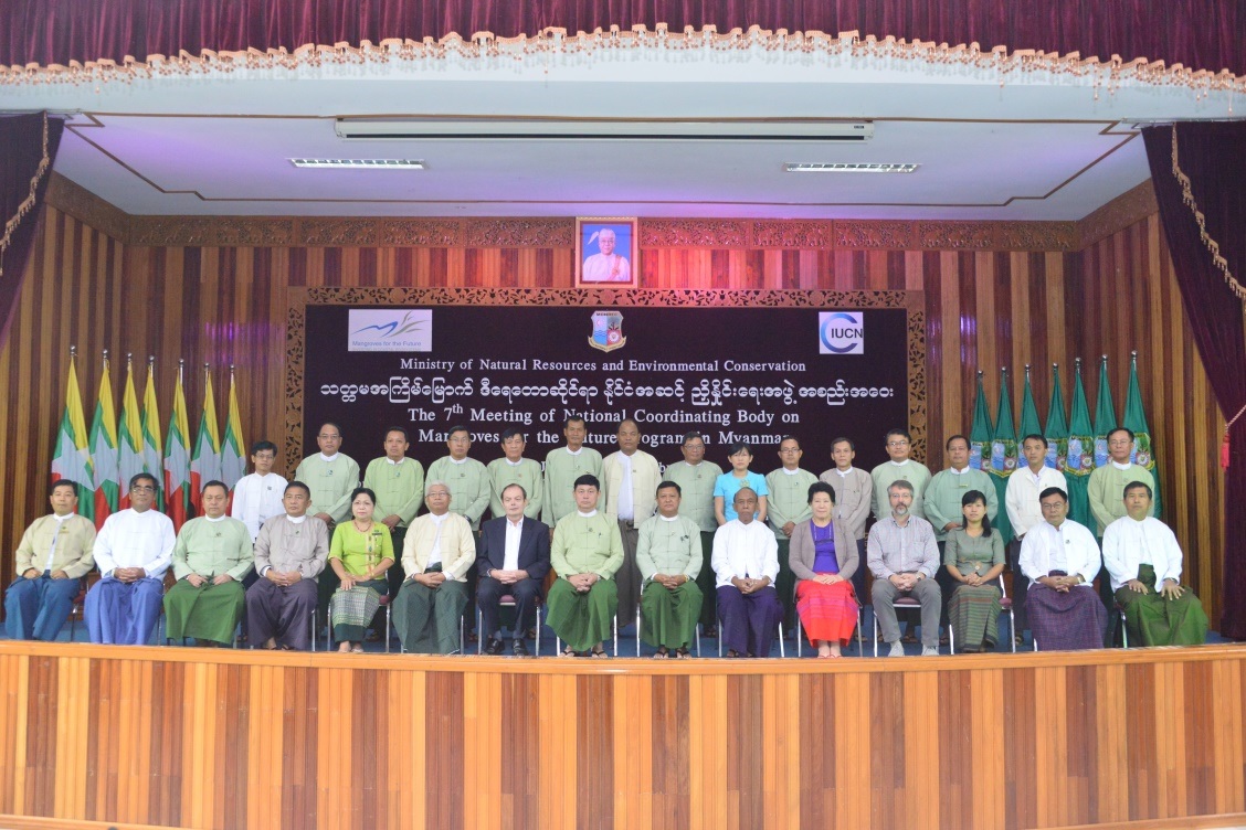 Participants attended the NCB meeting of MFF in Myanmar