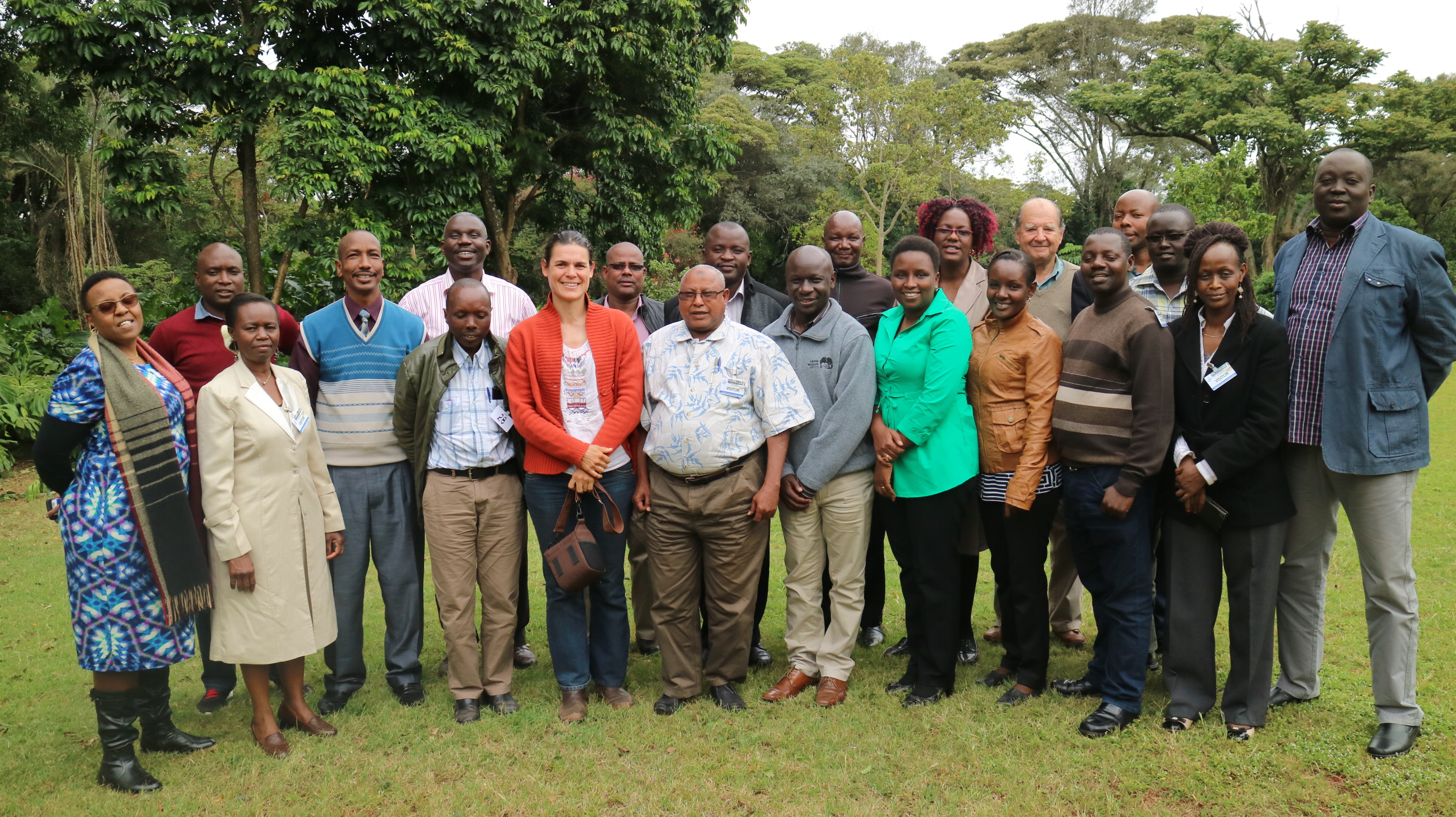 KWS workshop in Nairobi (July 2018) for developing the new monitoring template based on the GL standards.