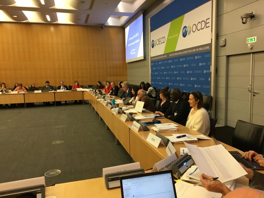 WCEL at the 13th meeting of the OECD Water Governance Initiative 