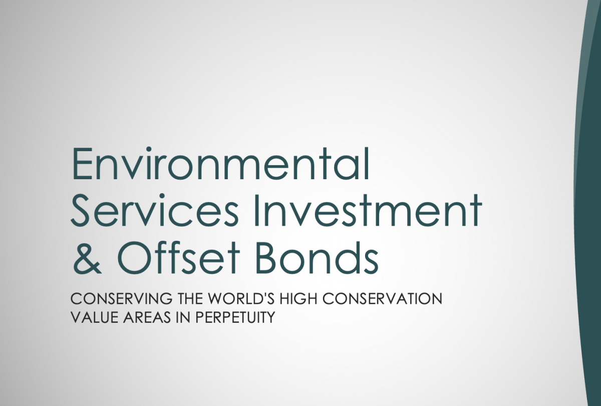 Environmental Services Bonds 