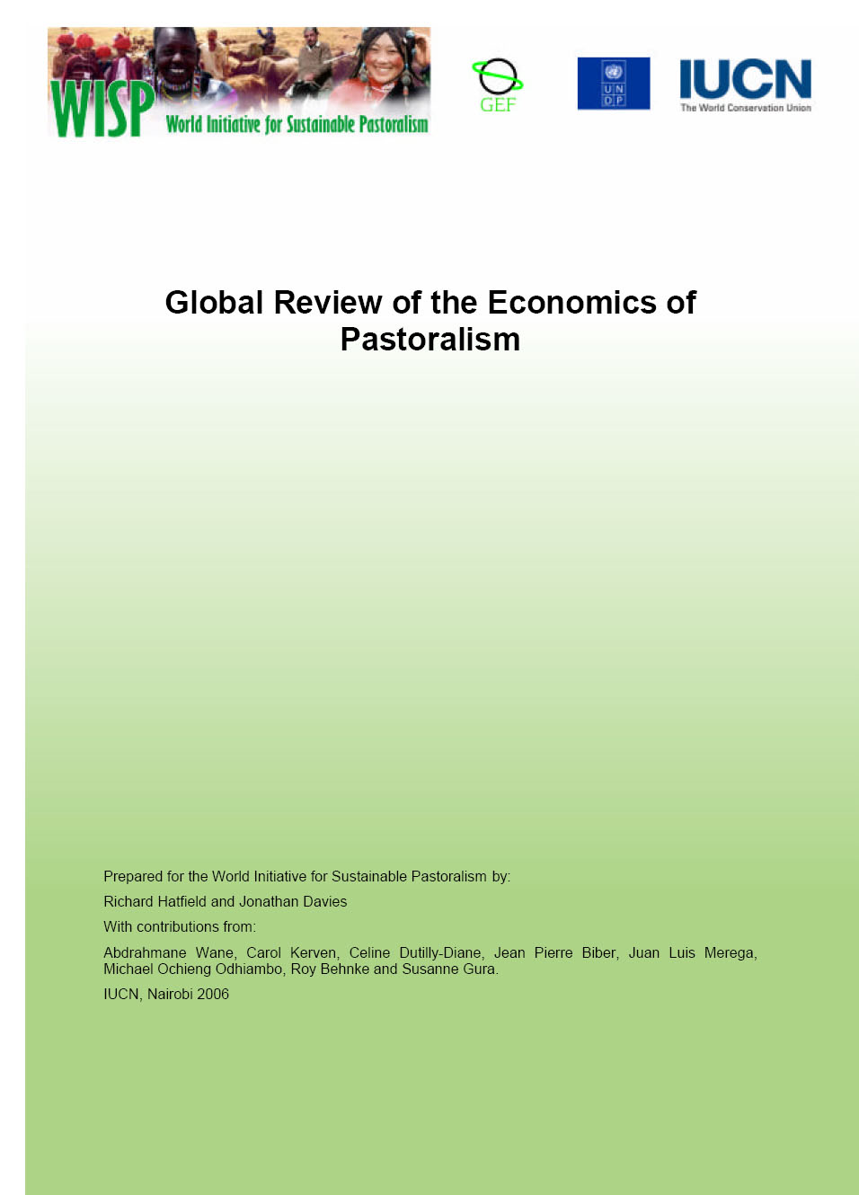 Global Review of the Economics of Pastoralism