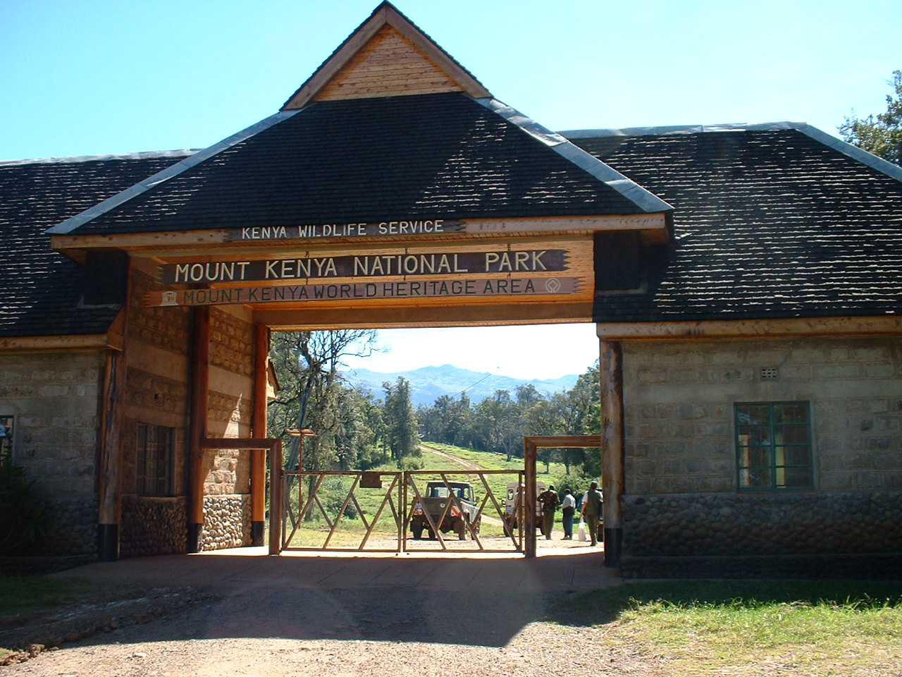 Mount Kenya National Park Entrance