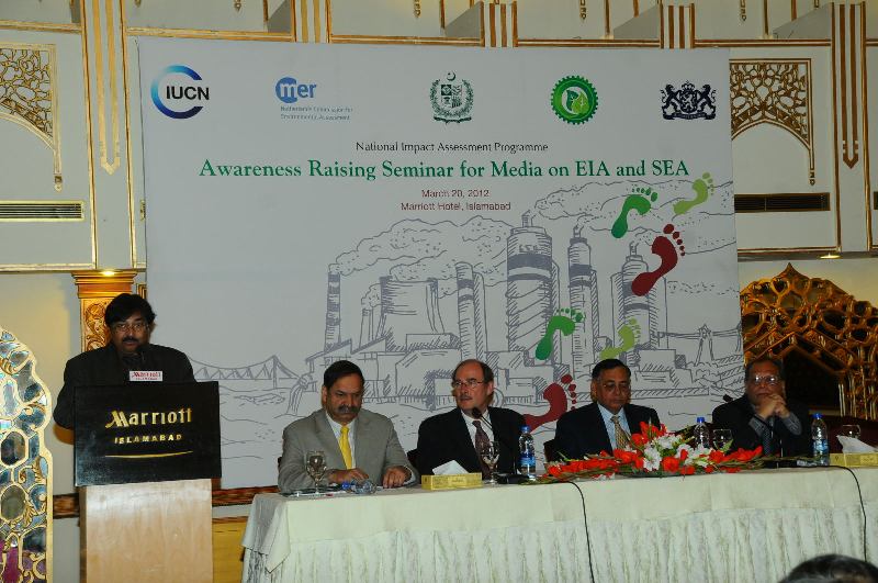 Asif Shuja Khan, Director General, Pak-EPA highlighted the importance of EIA