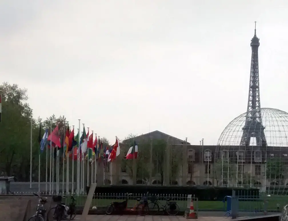 View from UNESCO Building, Paris