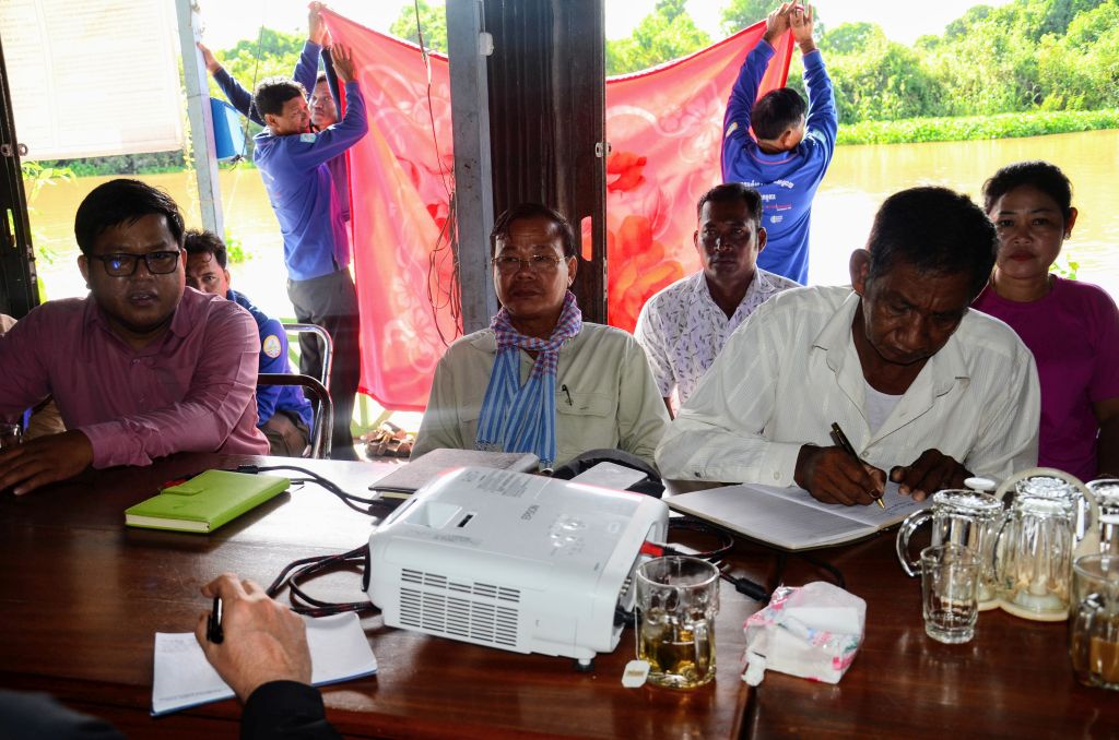 Community Fishery Committee stakeholder meeting at Phat Sanday Commune