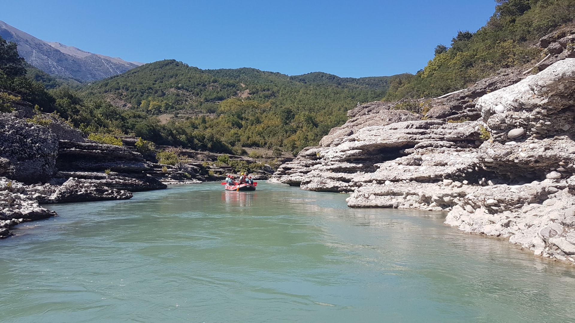 Transboundary Rafting on the Aoos-Vjosa, Greece