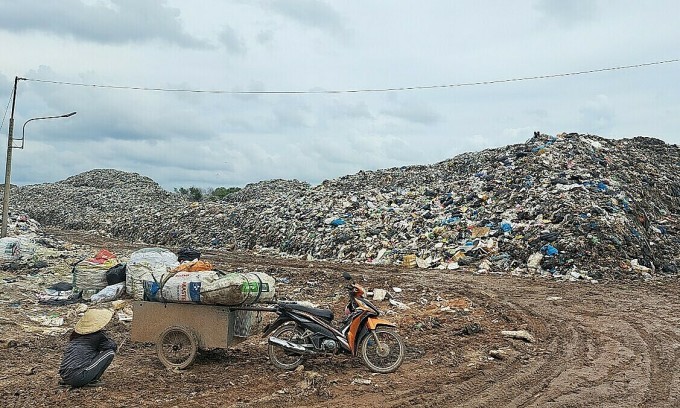 Landfill in Phu Quoc island