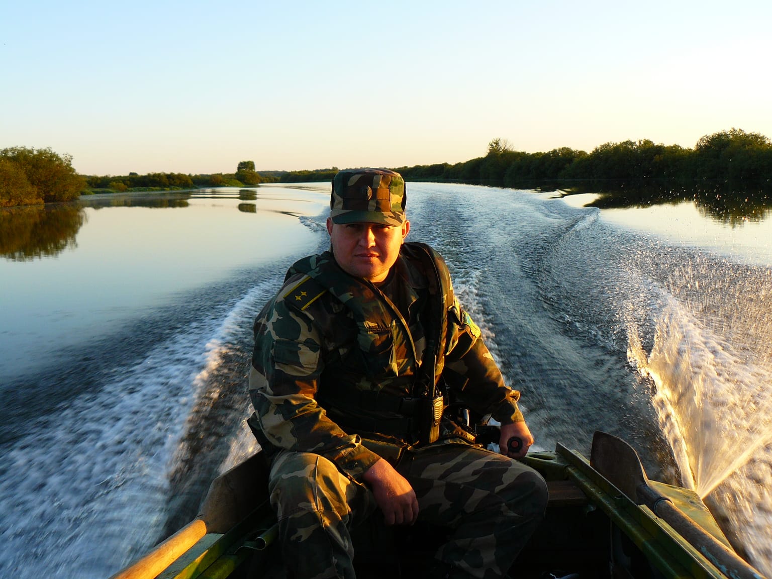 Mykhailo Hrybachov, head of the Desniansko-Starohutskyi National Nature Park Ranger Team (Ukraine), winners of the 2023 International Ranger Award.
