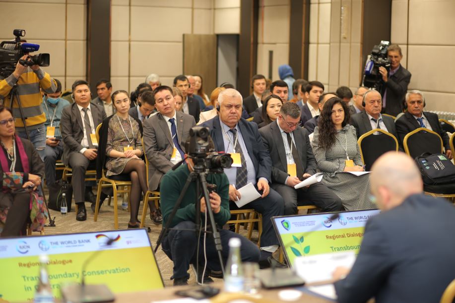 Regional Dialogue on Transboundary Conservation in Central Asia opening session