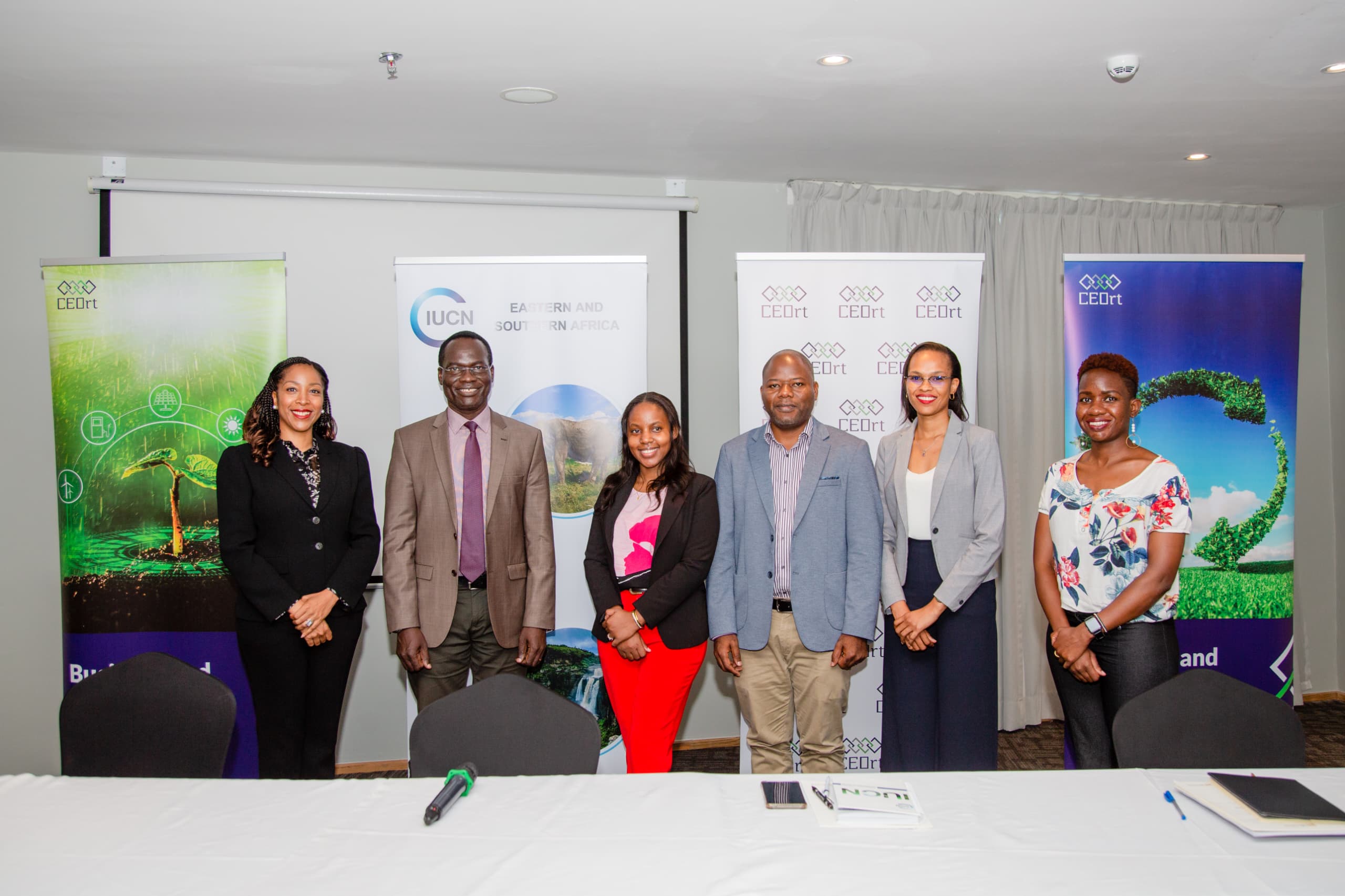 IUCN and the CEO Round Table MoU signing ceremony in Dar-es-Salaam, Tanzania