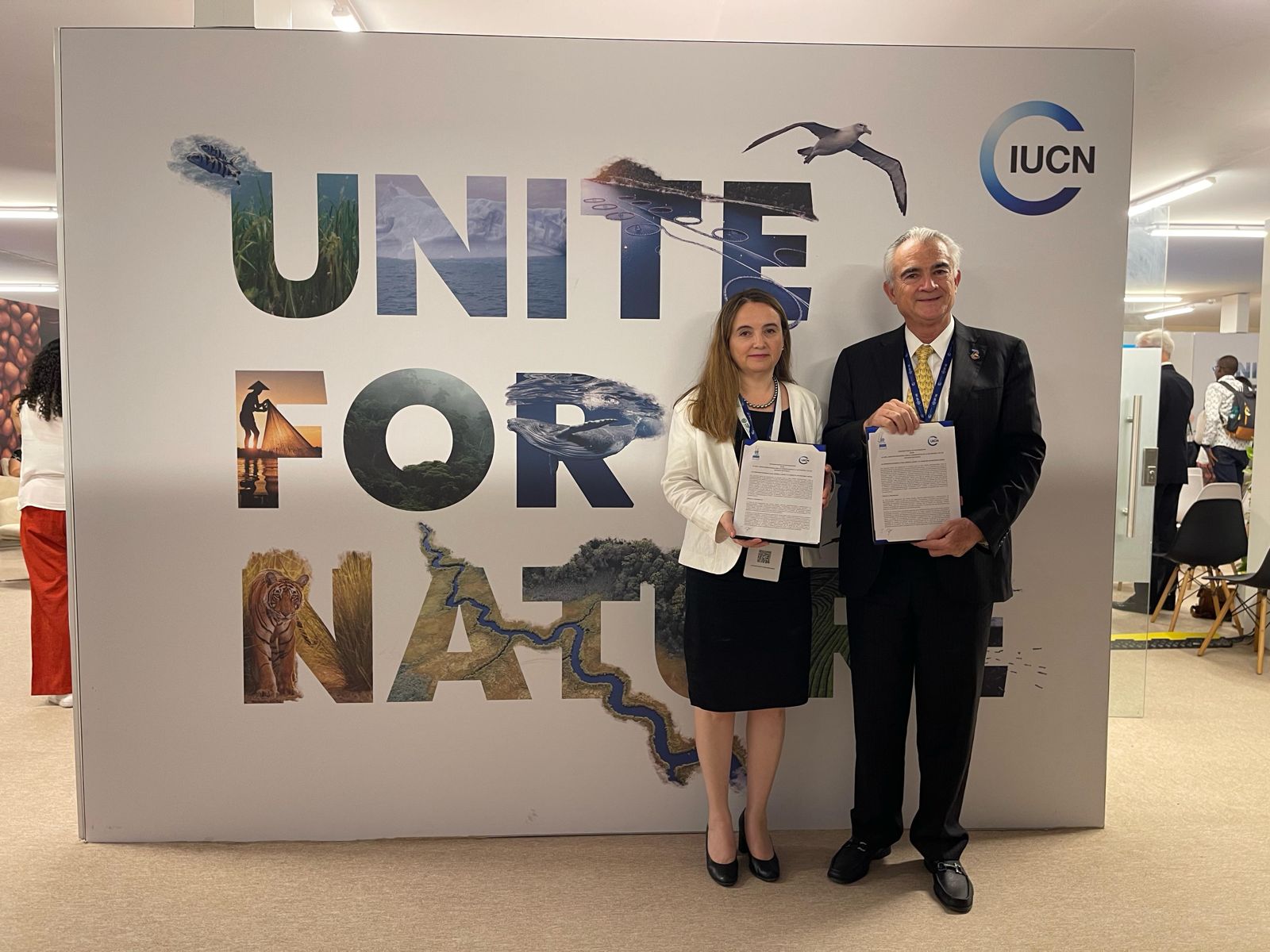 IUCN and ECLAC sign cooperation agreement at COP28