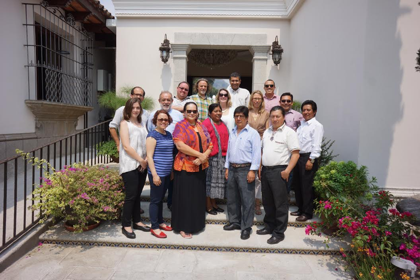 Workshop with IUCN's Indigenous Peoples Member Organizations, Antigua Guatemala, April 2016.