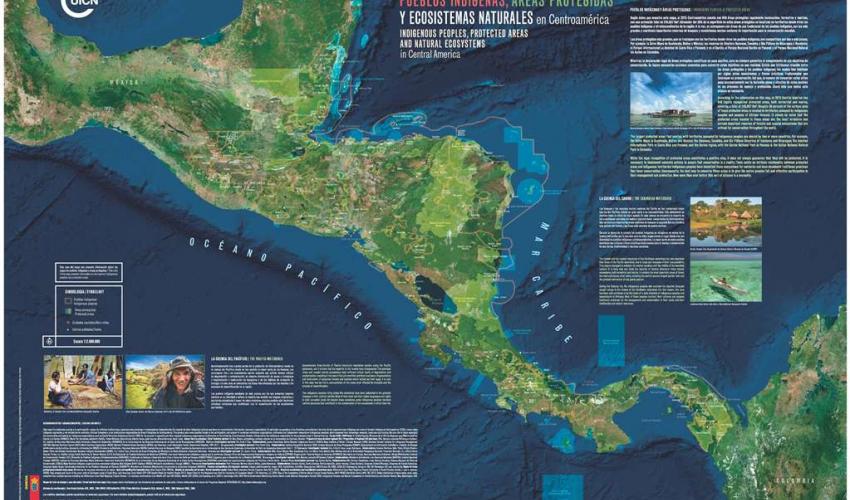 Mapa Pueblos Indigenas de Centroamérica