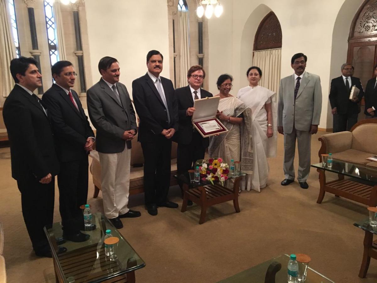 wcel chair at high court of bombay, meeting with chief justice dr. manjula chellur and colleagues