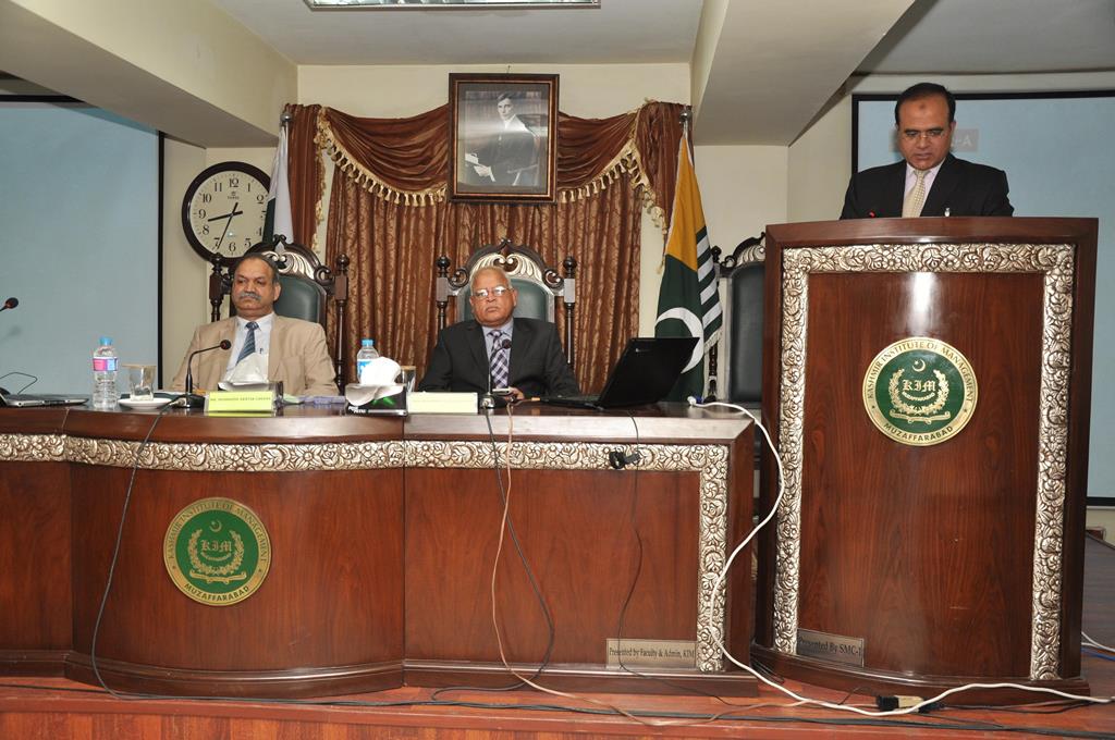 Panel discussion at Kashmir Institute of Management, Muzaffarabad, Azad Jammu & Kashmir