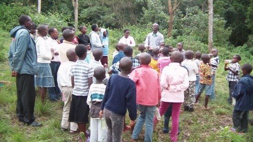 Environmental education in Bururi forest