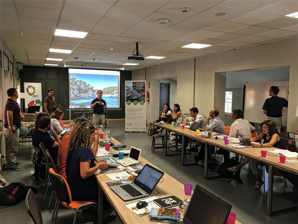 DestiMED Training workshop on ecotourism in Mediterranean protected areas held in Malaga, July 2017