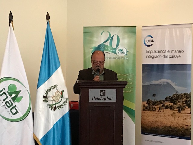 Denis García Sub-gerente del Instituto Nacional de Bosques (INAB) 