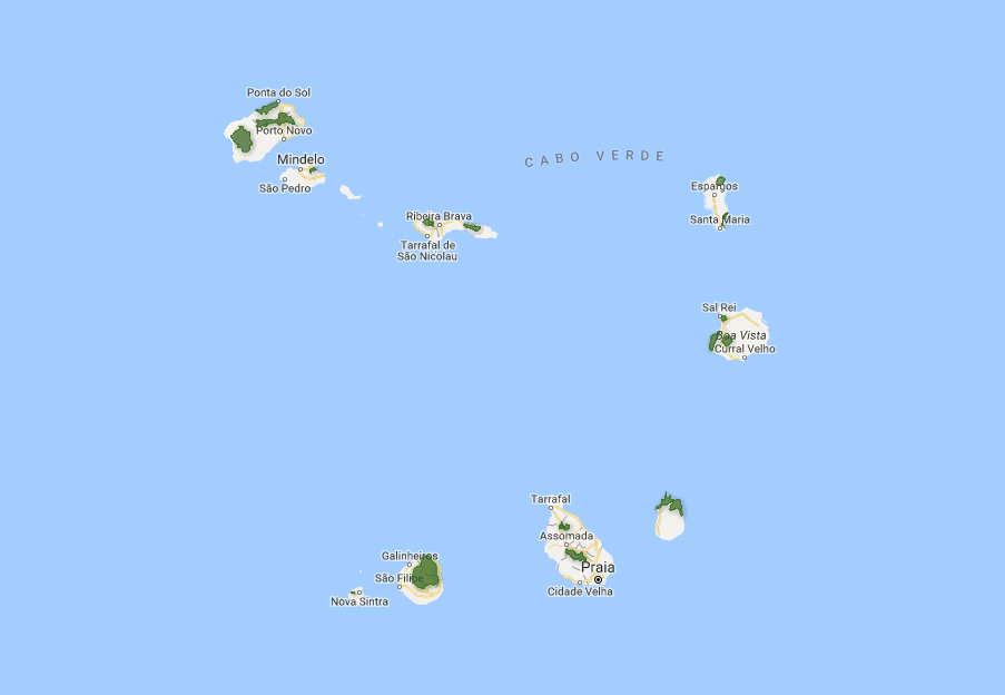 Map IPA Cape Verde