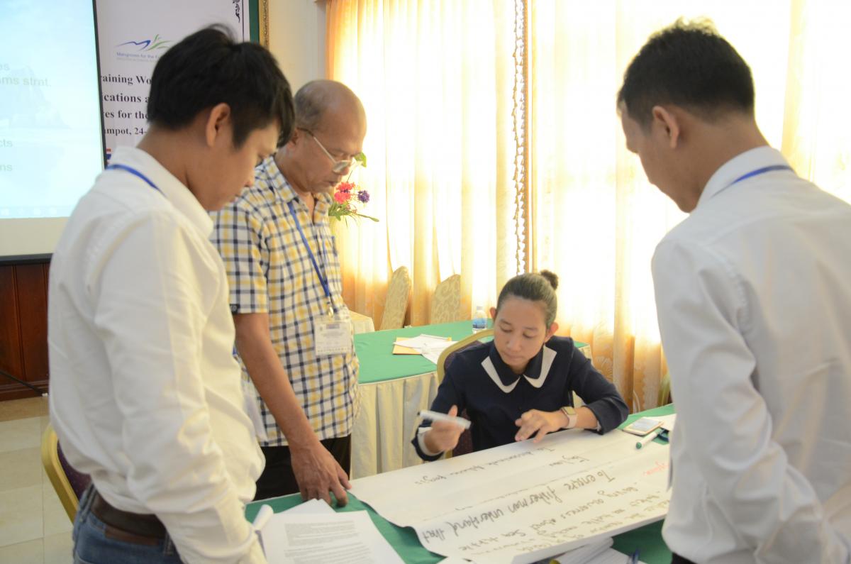Cambodia workshop builds communications capacity of NGOs, government