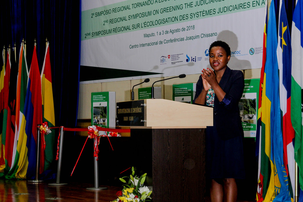 Judge Elisa Samuel - Director of the Judicial School of Mozambique