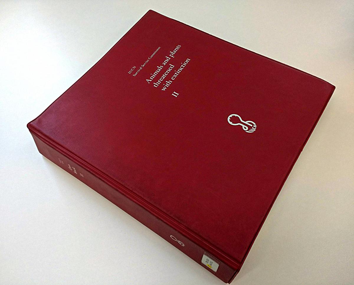 The Red List Data Book