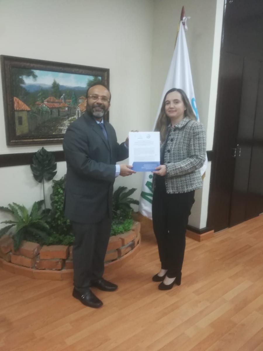 UICN y MiAmbiente+ de Honduras firman Convenio Marco de Cooperación 