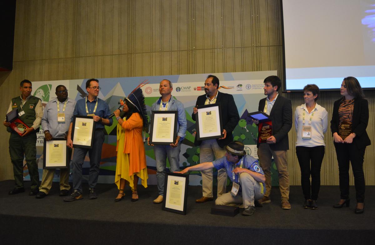 All the IUCN WCPA award winners