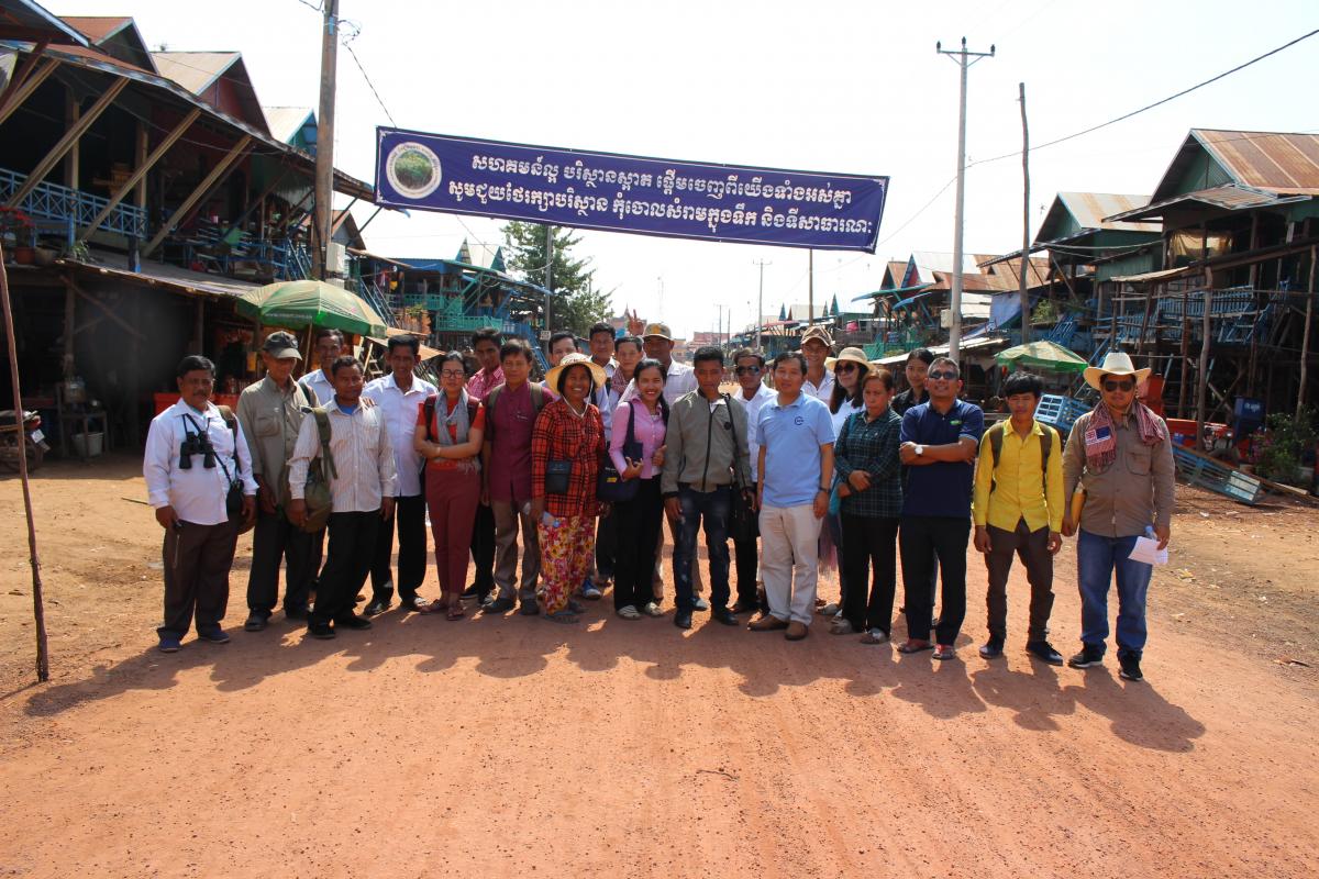 Field visit to Kampong Phluk Community Fisheries in Tonle Sap Lake 
