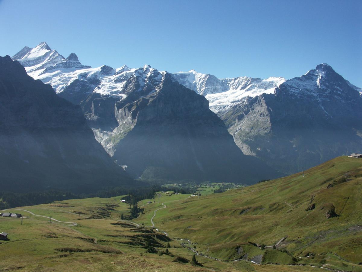 Swiss Alps Jungfrau-Aletsch natural World Heritage site 
