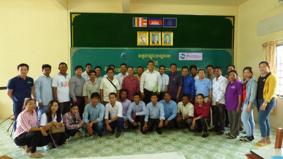 Participants of the Mekong WET Citizen Journalism Training in Cambodia