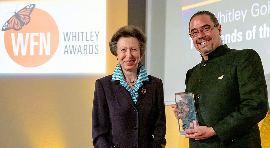 Jon Paul Rodríguez —Winner of the Whitley Gold Award