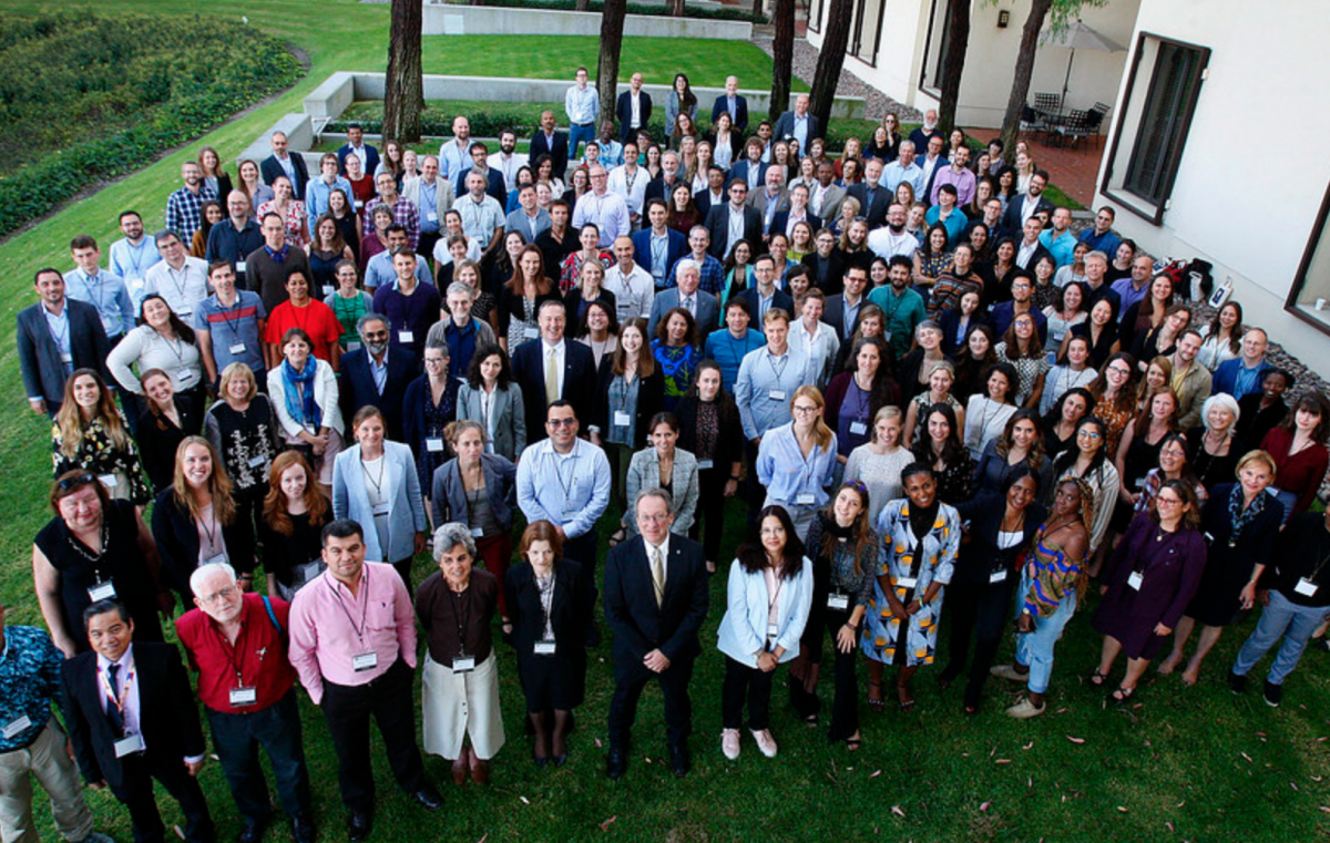 Conference delegates at the first Environmental Peacebuilding Conference