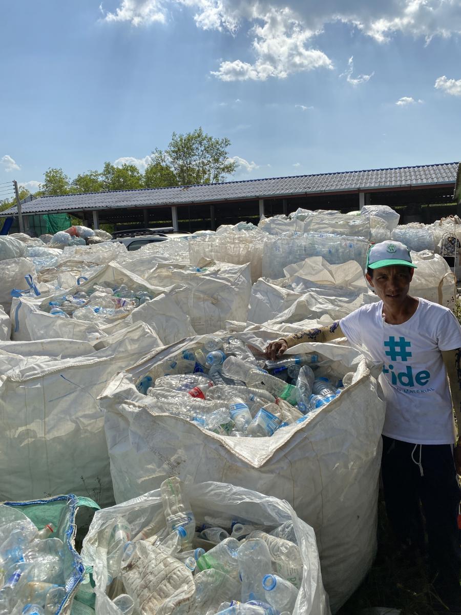 Recycling facility in Ranong province, Thailand