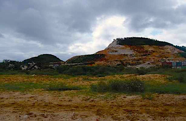 Ancestral mountain of the Antanosy people of Southeast Madagascar; villagers were displaced due to blasting