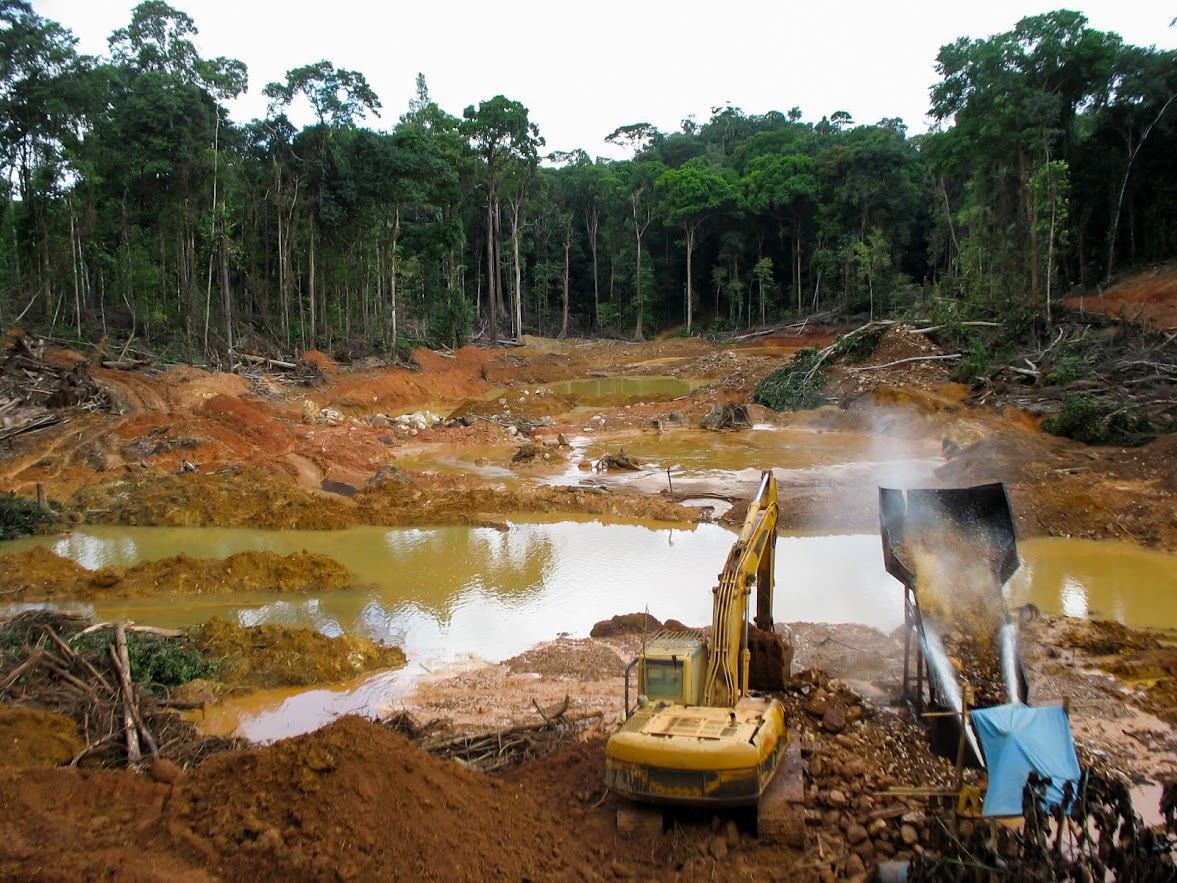 Gold mine in Guyana