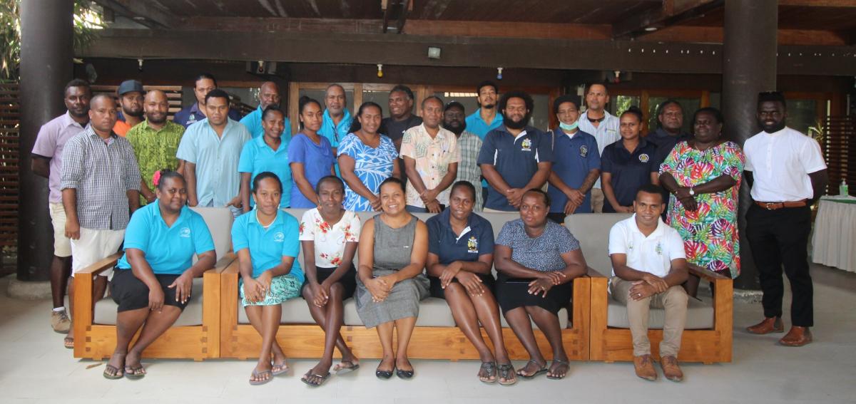 Solomon Islands National Experts Review Workshop Group Photo