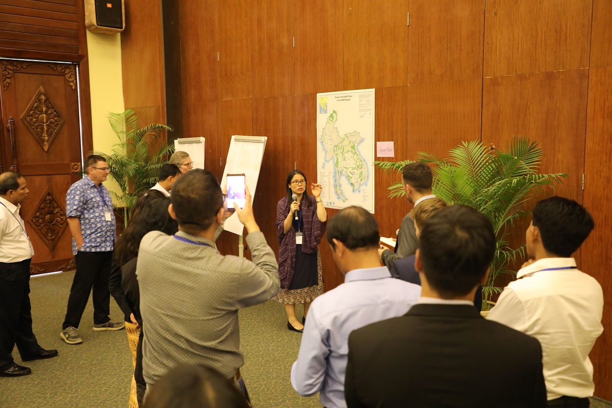 Trinh Tran Kim explains Viet Nam's future plans for Ramsar site designation