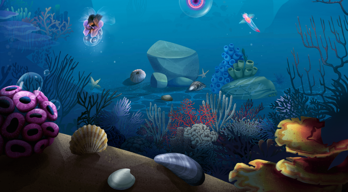 Ocean Acidification digital web story home page 2