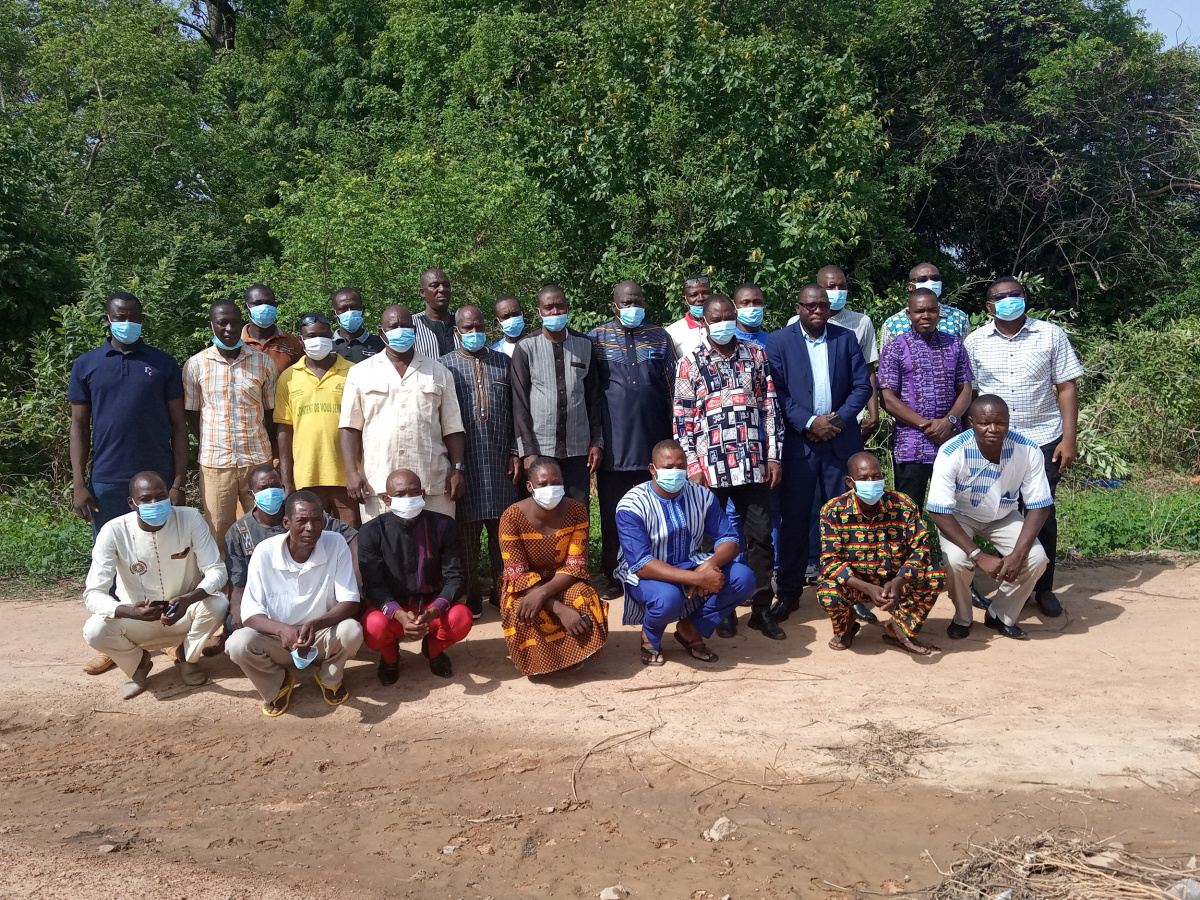 Participants à la campagne de collecte de données IMET du Ranch de Gibier de Nazinga, Burkina Faso