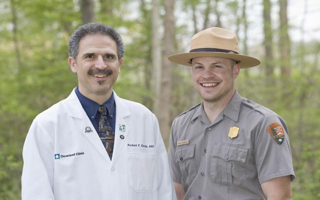 Doctors prescribing nature, NPS