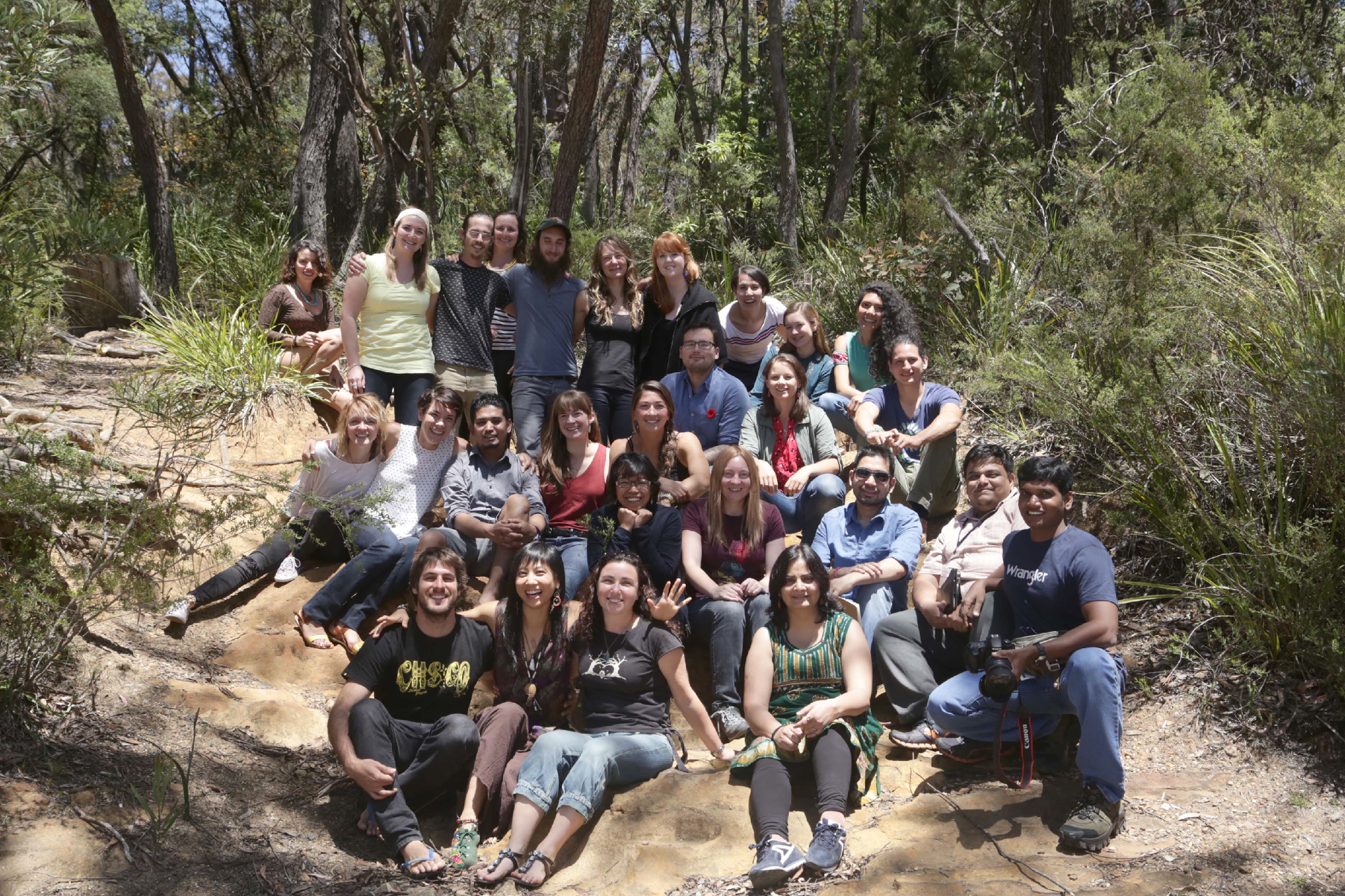 IUCN Young Professionals gathering in the Blue Mountains prior to WPC 2014