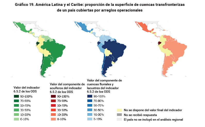 Cuencas transfronterizas - América Latina y el Caribe