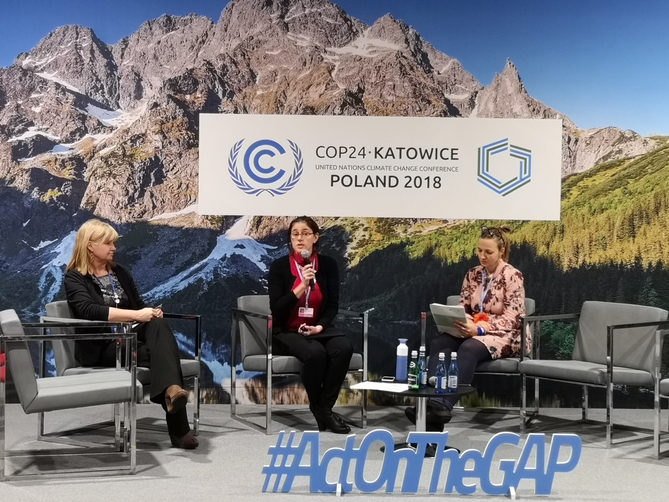 IUCN participated in UNFCCC COP24 discussions on how to advance gender equality across climate agreements and solutions