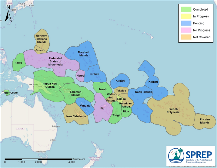 Pacific Resource Hub making an impact: 50% of protected areas data ...